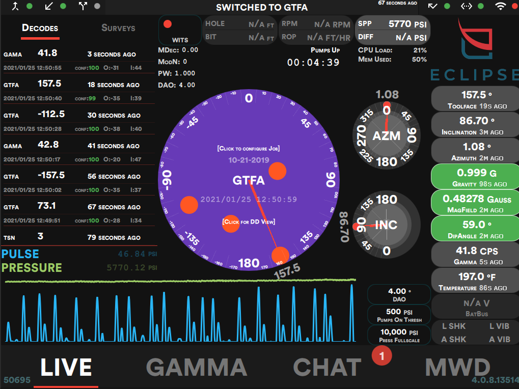 Eclipse Touch MWD System