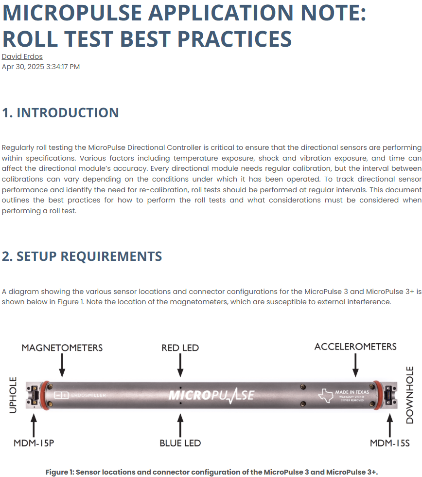 Roll Test Preview